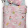 Sheets nef-nef swan love pink individual set