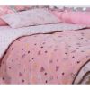 Crib blanket Nef-Nef Friendship Pink