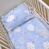 Set of sheets Lino Home serly ciel individual