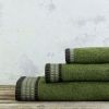 Set of towels Nima Home siren green 3pcs